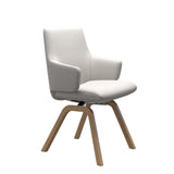 Laurel Dining Chair With Arms - D200 - LB -Leather