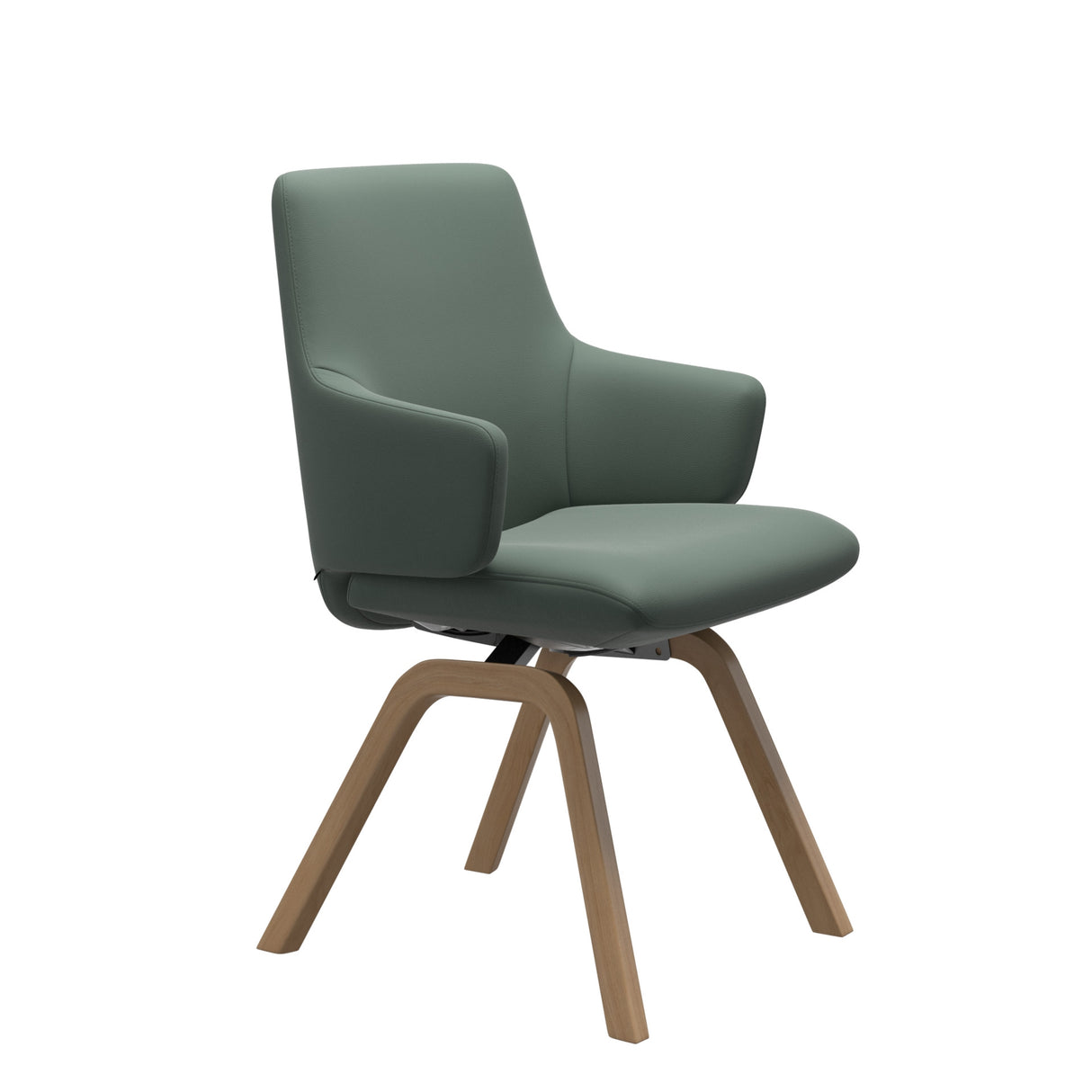 Laurel Dining Chair With Arms - D200 - LB -Leather