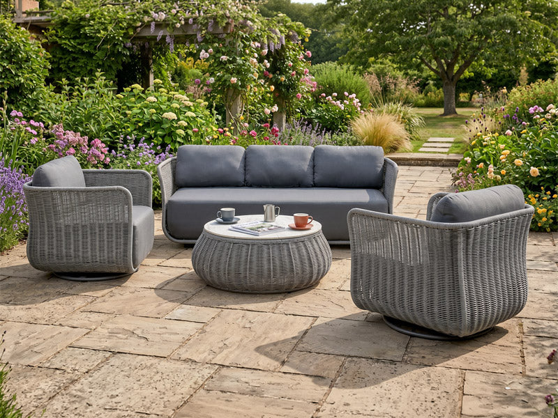 Sundown Outdoor Sofa Suite - 4 Piece