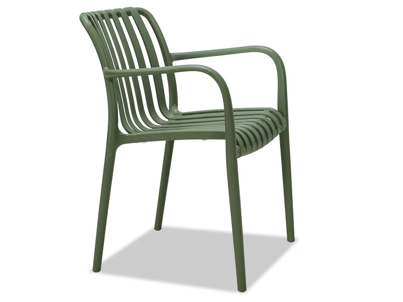 Surf Outdoor Dining Chair - Green