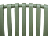 Surf Armless Outdoor Dining Chair - Green
