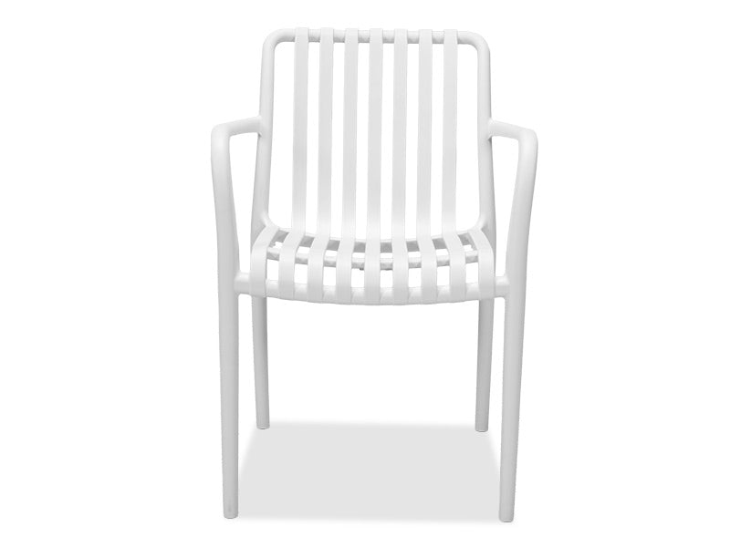Surf Outdoor Dining Chair - White
