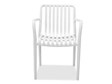 Surf Outdoor Dining Chair - White