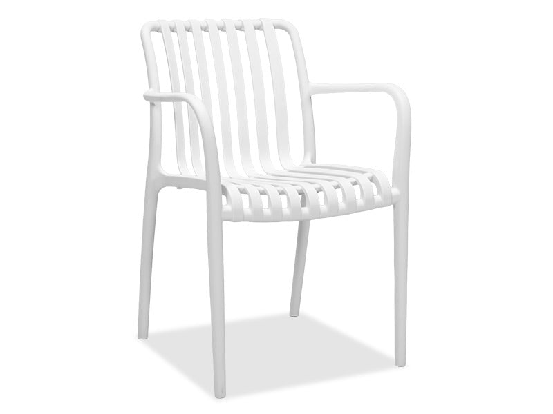 Surf Outdoor Dining Chair - White