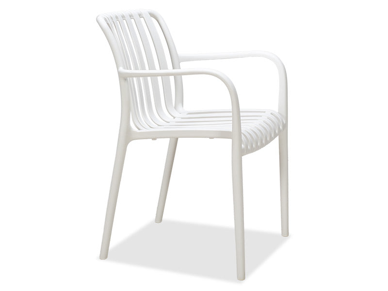 Surf Outdoor Dining Chair - White