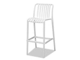Surf Outdoor Barstool - White