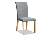 Trent Fabric Dining Chair - Dark Grey