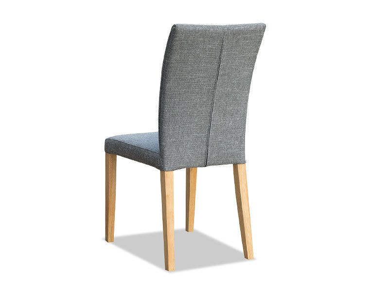 Trent Fabric Dining Chair - Dark Grey