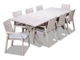 Tuscan Outdoor Table + 8 Chairs