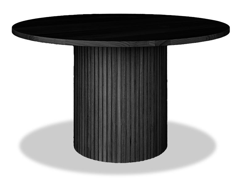 Voyager Round Dining Table - Charcoal