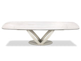 Willow Extension Table - Ceramic Top