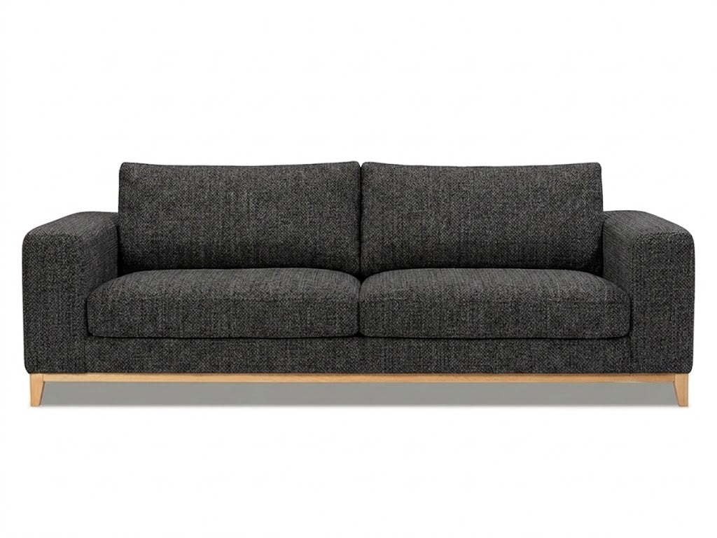 Kenya 3.5 Seat - Caviar